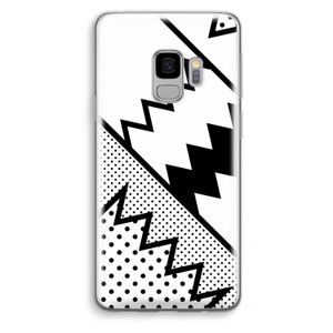 Pop Art #5: Samsung Galaxy S9 Transparant Hoesje