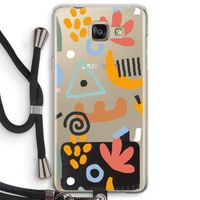 Abstract: Samsung Galaxy A5 (2016) Transparant Hoesje met koord