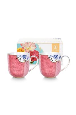 Pip Studio Set/2 Mokken Royal Roze 260ml