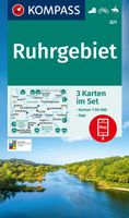 Wandelkaart 821 Ruhrgebiet | Kompass - thumbnail