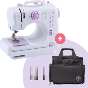 Naaimachine voor Beginners - Combideal met Naaldenset & Opbergtas