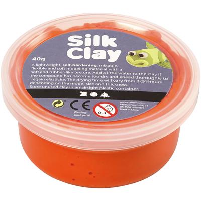 Silk Clay ®, oranje, 40 gr/ 1 doosje