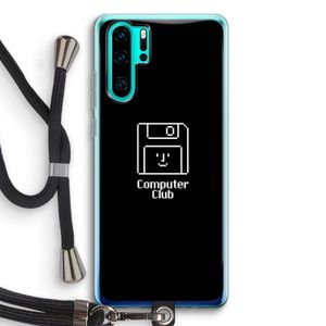 Hello: Huawei P30 Pro Transparant Hoesje met koord