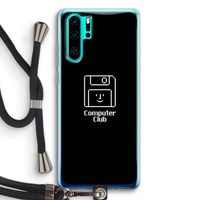 Hello: Huawei P30 Pro Transparant Hoesje met koord