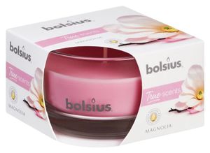 Bolsius True Scents geurglas 50/80 magnolia (1 st)