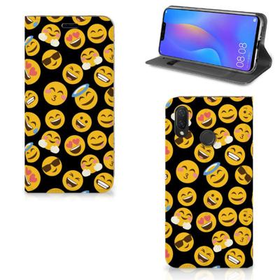 Huawei P Smart Plus | Hoesje met Magneet | Emoji