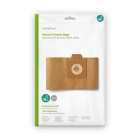 Nedis Stofzuigerzak | 10 Stuks | Papier | voor Electrolux | Bruin | 1 stuks - DUBG112ELE10 DUBG112ELE10