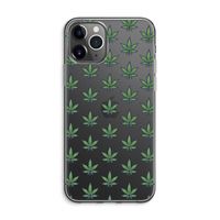 Weed: iPhone 11 Pro Max Transparant Hoesje