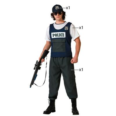 Kostuums voor Volwassenen Politieman - Maat: XL - Maat: XL