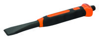Bahco Koudbeitel | plat | tweecomponentengreep | handbescherming | 31 mm x 185 mm - retailverpakking - SB3654BM-20