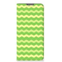 OPPO Reno8 Lite | Hoesje met Magneet | Waves Green