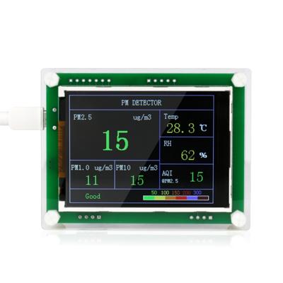 PMS5003 Car PM 2.5 detector tester meter luchtkwaliteit monitor thuis auto kantoor buitenshuis gas thermometer analyse