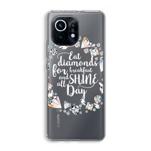Diamonds: Xiaomi Mi 11 Transparant Hoesje