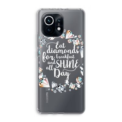 Diamonds: Xiaomi Mi 11 Transparant Hoesje