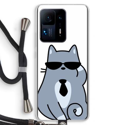 Cool cat: Xiaomi Mi Mix 4 Transparant Hoesje met koord