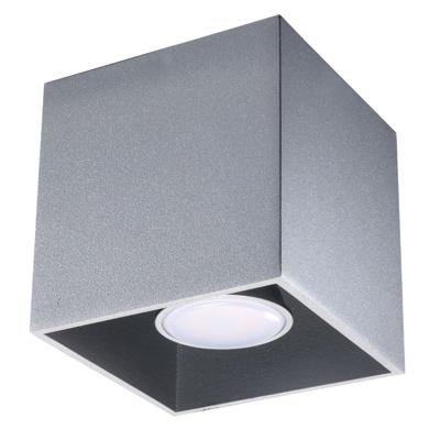 Plafondlamp QUAD 1 grijs