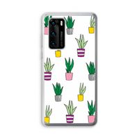 Sanseveria: Huawei P40 Transparant Hoesje