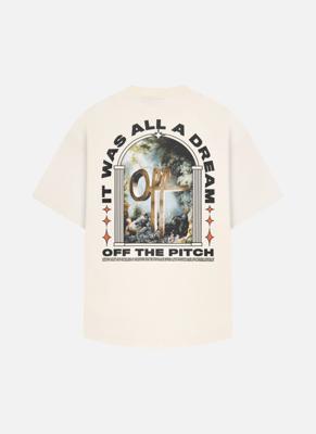 Off The Pitch Passage T-Shirt Heren Gebroken Wit - Maat M - Kleur: Gebroken Wit | Soccerfanshop Off The Pitch Passage T-Shirt Heren Gebroken Wit - Maat M - Kleur: Gebroken Wit | Soccerfanshop
