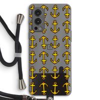 Musketon Anchor: OnePlus Nord 2 5G Transparant Hoesje met koord