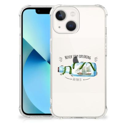 iPhone 13 mini Stevig | Bumper Hoesje | Boho Bottle
