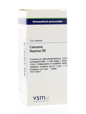 VSM Calcarea fluorica D6 (200 tab)