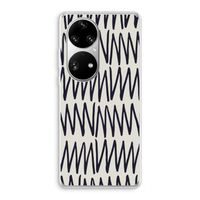 Marrakech Zigzag: Huawei P50 Pro Transparant Hoesje