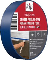 kip textiel fineline-tape 236 blauw 25mm x 50m