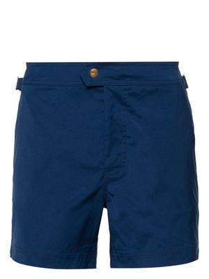 TOM FORD short de bain à boucle logo - Bleu