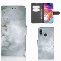 Hoesje Samsung Galaxy A70 Painting Grey - thumbnail