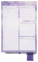 HEMA Dagplanner Met Pen (paars)