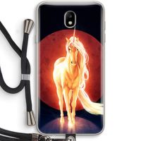 Last Unicorn: Samsung Galaxy J7 (2017) Transparant Hoesje met koord