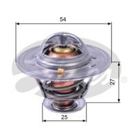 Thermostaat, koelvloeistof GATES, u.a. für Fiat, Citroën, Peugeot, Santana, Iveco