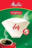 Melitta koffiefilter 1 x 4, pak van 40 stuks