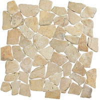 Terre d&apos;Azur Stone Palladiana Tan Flat 30x30 cm