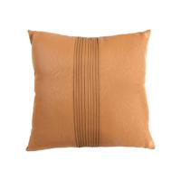 Present Time Sierkussen 'Leather Look' Cognac, 45 x 45cm