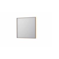 Spiegel INK SP32 80x4x80 cm Incl. Indirect LED-Verlichting Rondom en Spiegelverwarming Geborsteld Koper