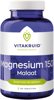 Vitakruid Magnesium 150 Malaat met Vitamine B6 (P-5-P) 90
