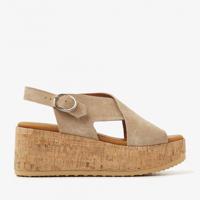 VIA VAI - Beige | Dames | Sandaal | Beige | 40 | regular | Kamst mode
