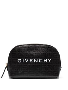 Givenchy pochette à logo imprimé - Noir