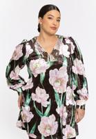 Yoek Tuniek wide bottom FIORITO | Bruin | Maat 58/60 Yoek Tuniek wide bottom FIORITO | Bruin | Maat 58/60