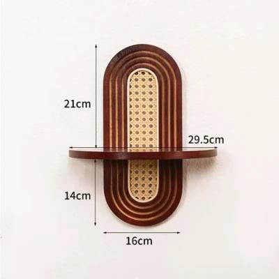 BohemiaCraft Handgeweven Rotan Wandplank BohemiaCraft Handgeweven Rotan Wandplank