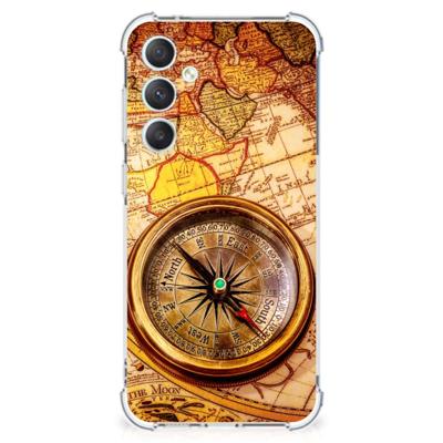 Samsung Galaxy S23 FE Telefoonhoesje met valbescherming Kompas Samsung Galaxy S23 FE Telefoonhoesje met valbescherming Kompas