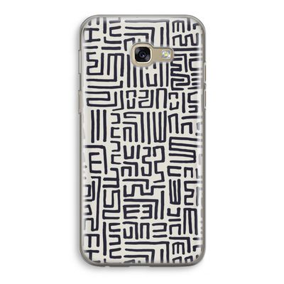Moroccan Print: Samsung Galaxy A5 (2017) Transparant Hoesje