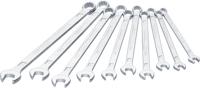 HAZET Ring-steeksleutel - extra lang - slanke uitvoering 600LG/10 - Buitentwaalfkant tractieprofiel - 10-delig - 10 - 19