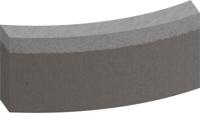 Bosch Accessoires Segmenten voor PRO boorkroon voor nat boren | 62 x 10 mm | 1 1/4 inch UNC | 6-delig - 2608601749