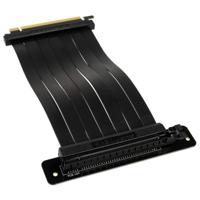 Phanteks PCIe Riser-kabel PCIe x16 stekker, PCIe x16 bus 0.22 m Zwart Bus 90° haaks PH-CBRS_PR22