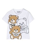 Moschino Kids t-shirt à imprimé Teddy Bear - Blanc - thumbnail