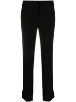 Emporio Armani pantalon court à coupe slim - Noir