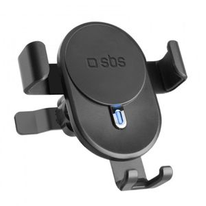 SBS autohouder 15W draadloze oplader met zwaartekracht slot