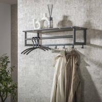LifestyleFurn Kapstok 'Craige' Keramiek look, Met 6 haken